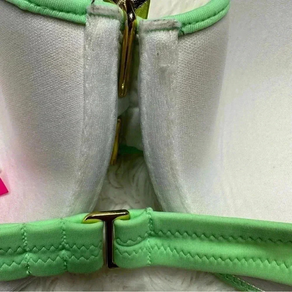 Victoria’s  Secret Strapless Bra Gems Green Size 34D - Picture 8 of 16